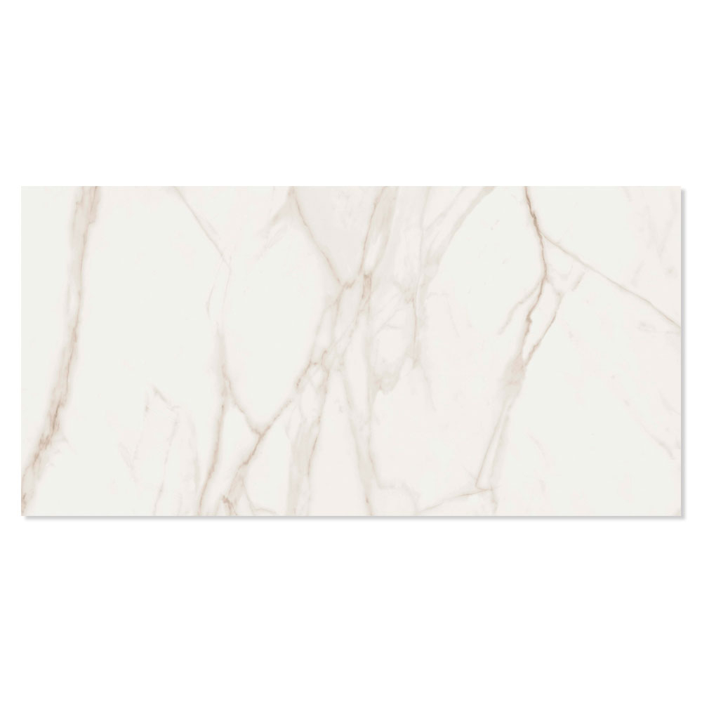 Marmor Gulvflis Leyrat Hvit-Warm Polert 60x120 cm